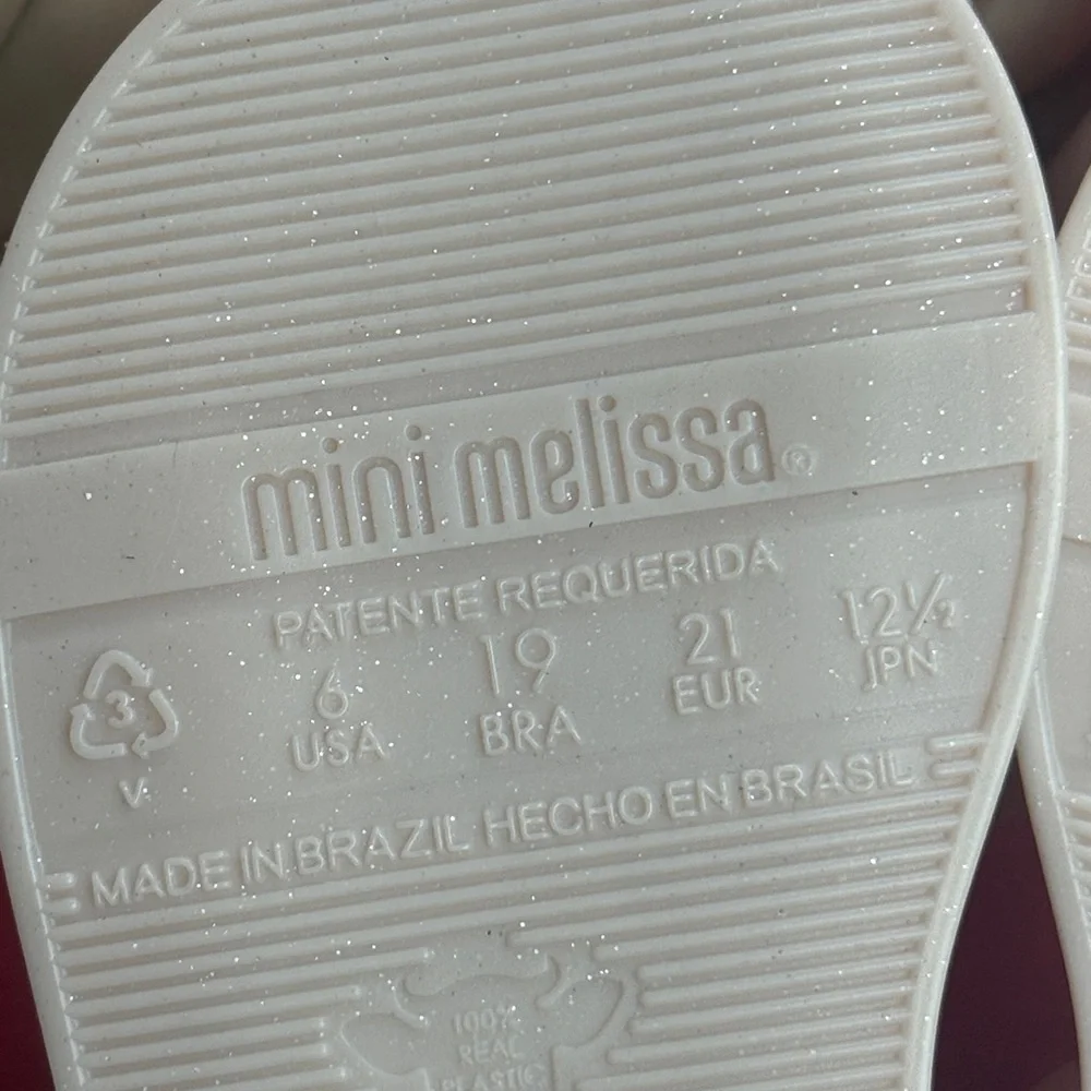 (S4) NW MINI MELISSA Starfish Sea Sandal, baby size 6
